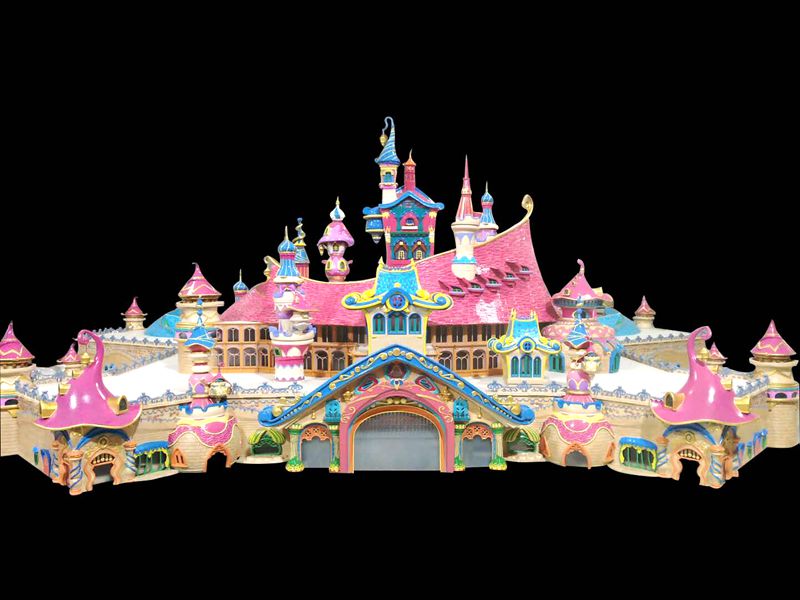 3D打印建筑模型之恒大童世界城堡1
